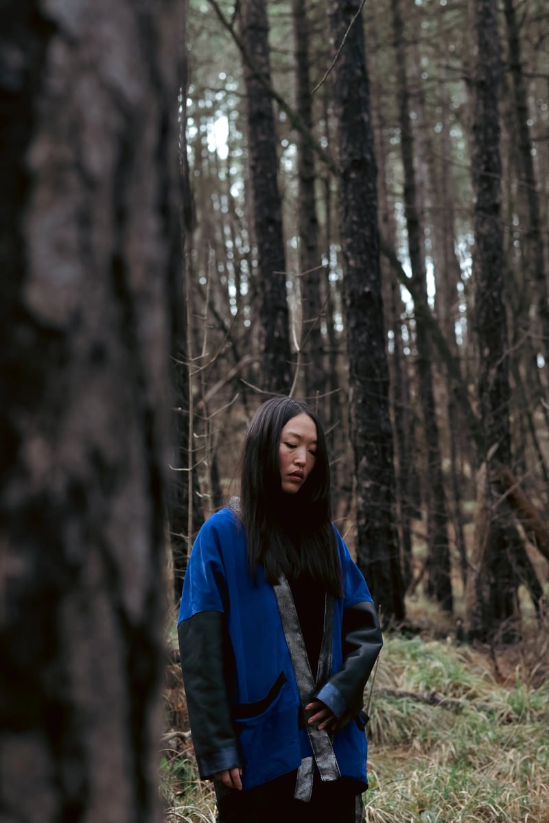 Kimono-Jacket “The mountains are quiet”