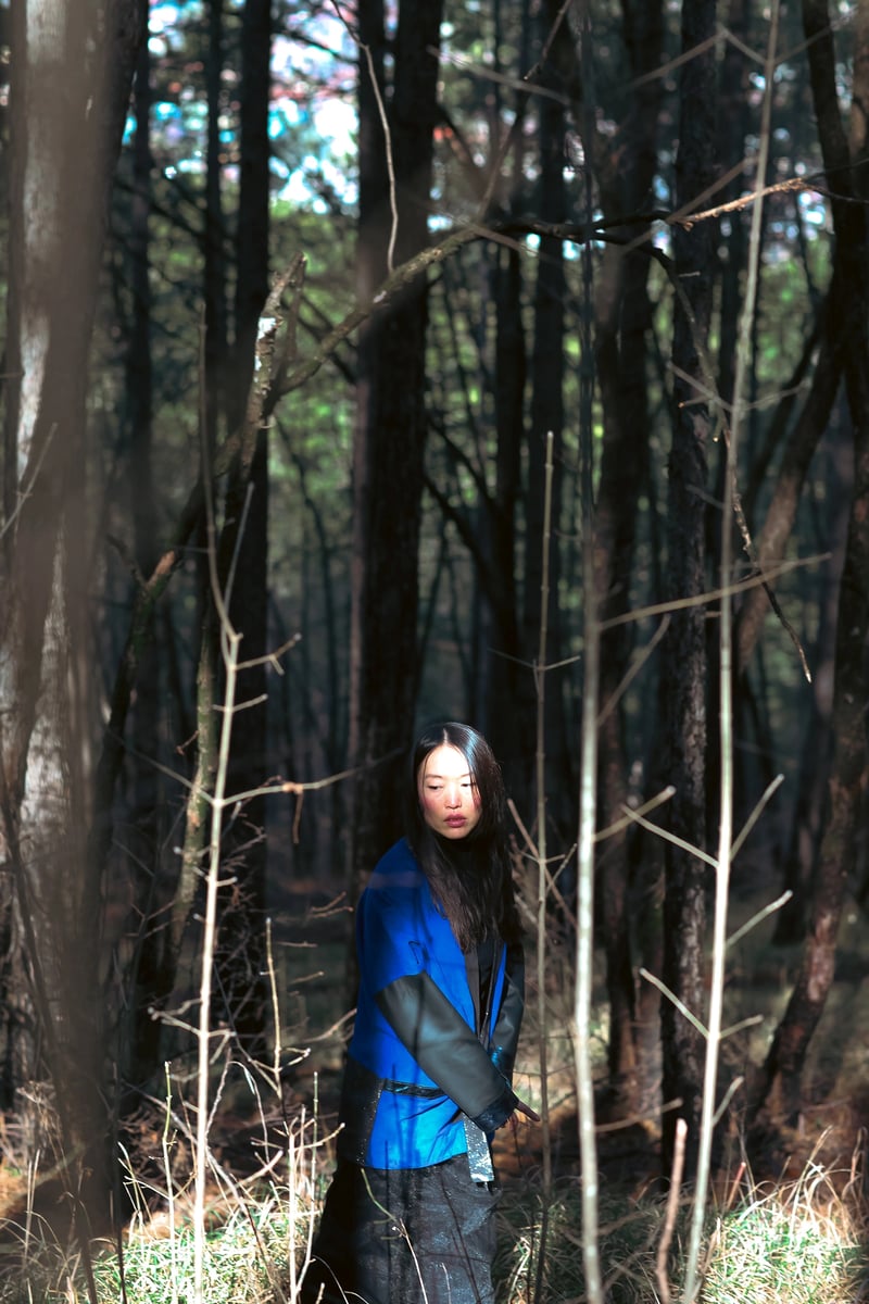 Kimono-Jacket “The mountains are quiet”
