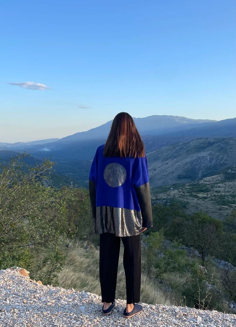 Kimono-Jacket “The mountains are quiet”
