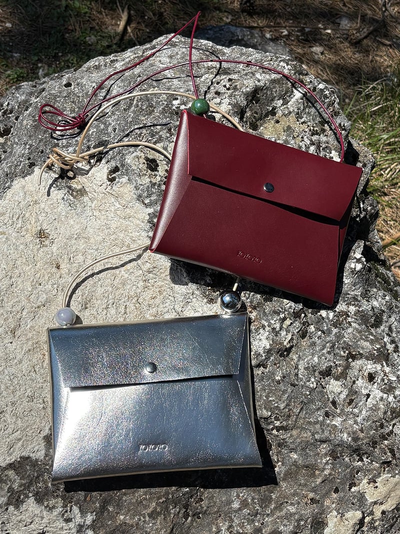 Medium Origami Bag L - Silver