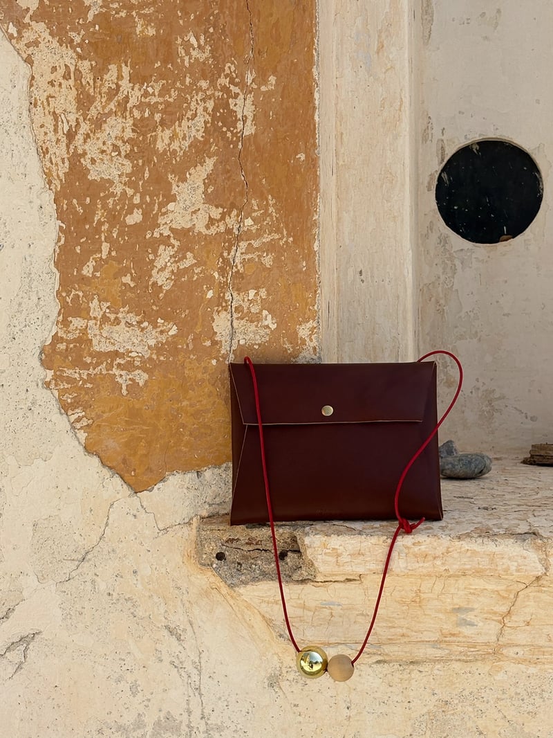 Medium Origami Bag L – Brown