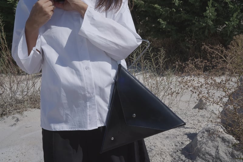 Triangle Bag  in Black