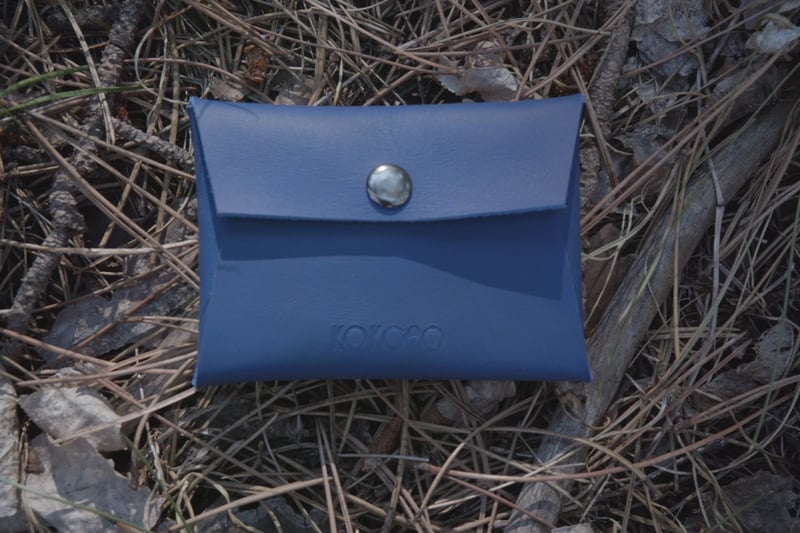 Mini Origami wallet - Blue