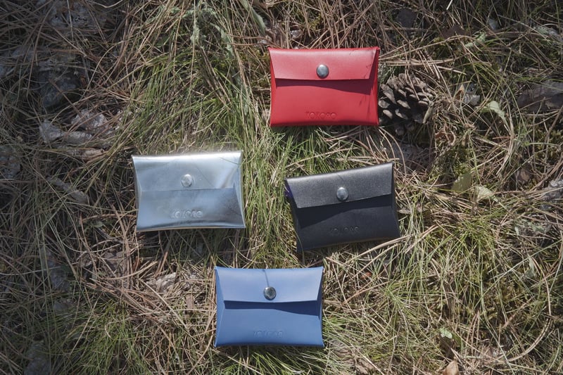 Mini Origami wallet - Blue